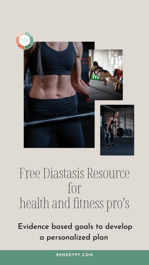 Diastasis Recti Guide For Health & Fitness Professionals - Remedy ...